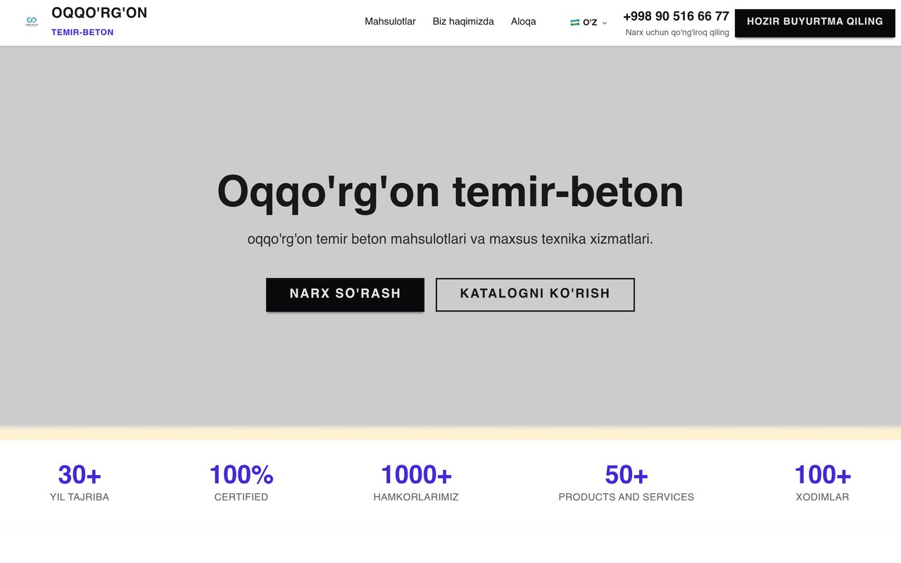 Oqqo‘rg‘on Temir-Beton